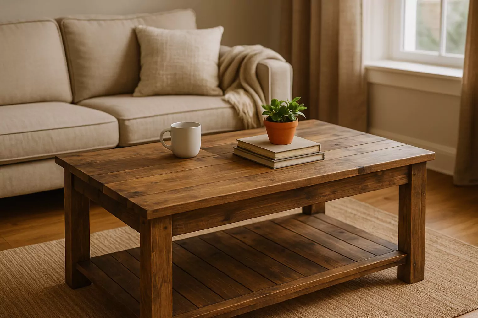 DIY Pallet Coffee Table