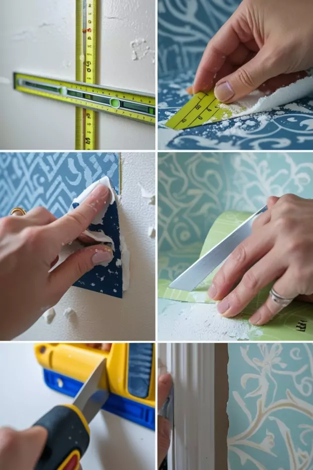 How to Install Peel and Stick Wallpaper for renters