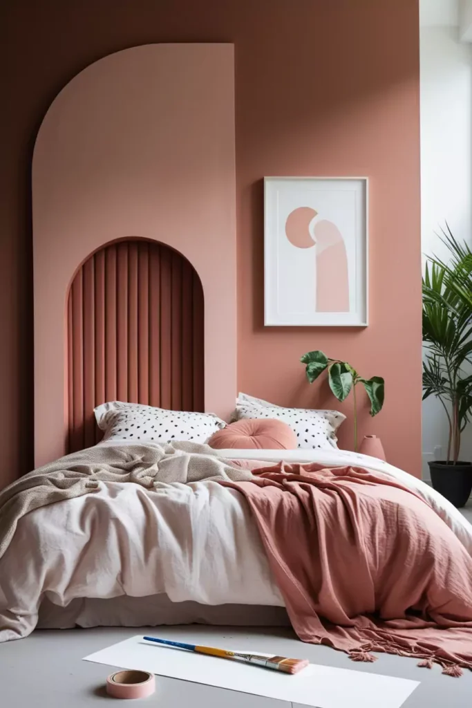 DIY Painted Headboard Ideas